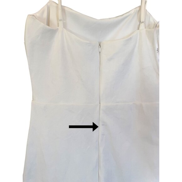 Lulu's Elegant White Ruffle Mini Dress - Picture 10 of 14